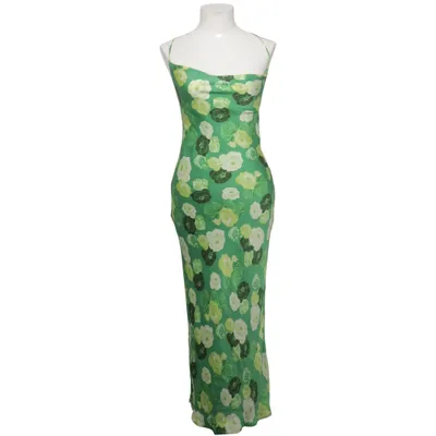 Halternek jurk (Groen, Wit, Geel) van Adoore Polyester