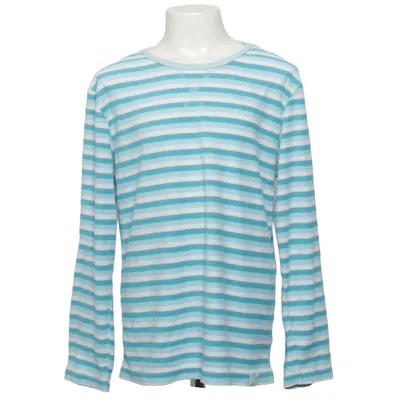 T-shirt à manches longues (Bleu, Blanc) de Alive