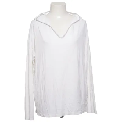 Hoodie (White) from Made in italy Polyester, Viscose