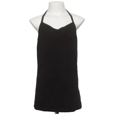 Halter neck top (Black) from Marwin Cotton, Elastane