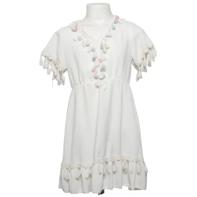 Beach dress (White) Polyester