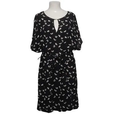 Dress (Black, White) from F&F Elastane, Viscose