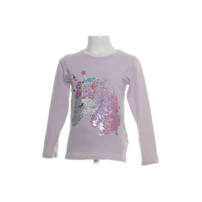 Långärmad t-shirt (Lila, Flerfärgad) från Lindex Kids Bomull, Elastan