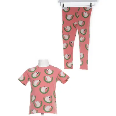 Set (Roze) van Mini Rodini Organisch katoen, Elastaan