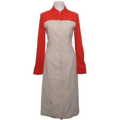 Skjortklänning (Beige, Röd, Flerfärgad) från MOTF Polyester