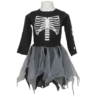 Feestkostuums (Zwart, Wit) Polyester