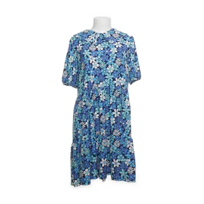 Kjole (Blå, Hvid, Sort) fra Qed London Elastan, Polyester