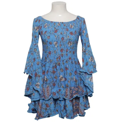 Jurk (Blauw, Meerkleurig) van Jaase Viscose