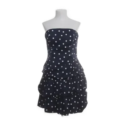 Dress (Blue, White) from Marie Blanc Cotton, Elastane, Polyurethane