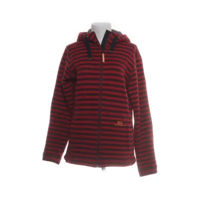 Hoodie (Red, Multicolored) from State of Elevenate Polyester, Wool, Polyamide
