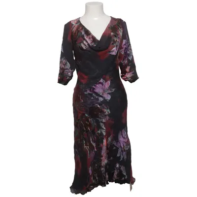 Robe (Noir, Multicolore) de Tone Barker Silk Soie, Viscose