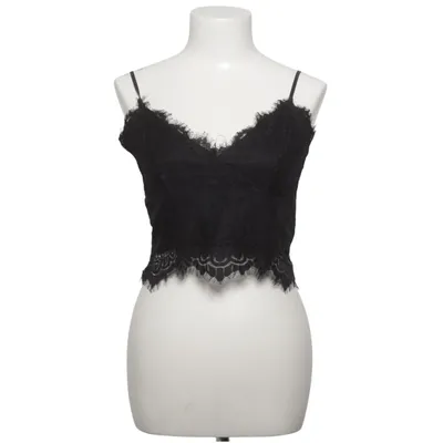 Top (Zwart) van Amisu Polyamide, Polyester