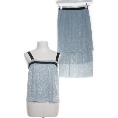 Set (Blauw) van Maje Katoen, Metallvezel, Polyester, Viscose