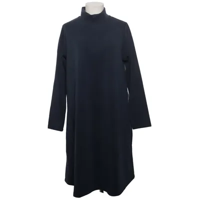 Turtleneck kjole (Blå) fra SOLDOUT Elastan, Modal, Polyester