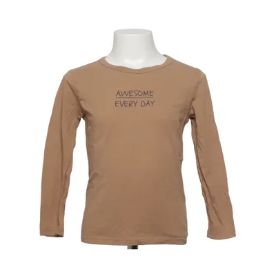 Long sleeve T-shirt (Beige, Black) from H&M Kids Cotton