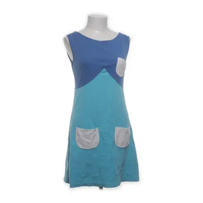 Klänning (Blå, Vit) från Jumper Fabriken Bomull, Elastan, Modal, Polyamid