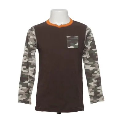 Långärmad t-shirt (Brun, Orange, Flerfärgad) från Falls Creek Bomull