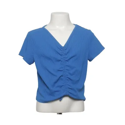 Crop top (Bleu) de Lindex Kids Élasthane, Polyester, Viscose