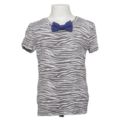 T-shirt (Grijs, Wit) van BangBang Copenhagen Elastaan, Viscose
