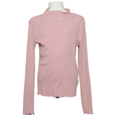 T-shirt à manches longues (Rose) de Page One Young Coton, Élasthane