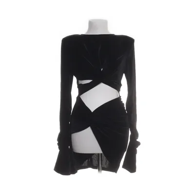 Jurk (Zwart) van PrettyLittleThing Polyester, Elastaan