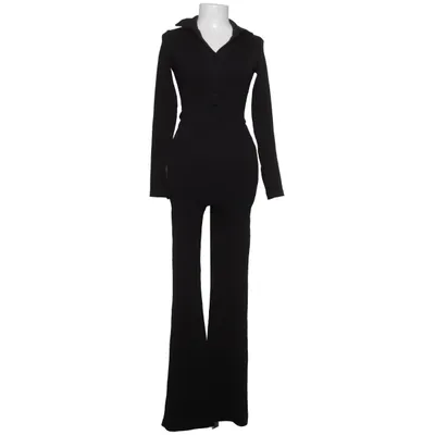 Jumpsuit (Zwart) van Iets Frans Katoen, Elastaan