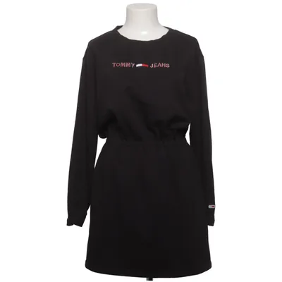 Kjole (Sort) fra Tommy Hilfiger Jeans Bomuld, Polyester