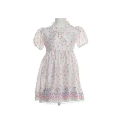 Omlottklänning (Vit, Flerfärgad) från Mini Malina Återvunnen polyester