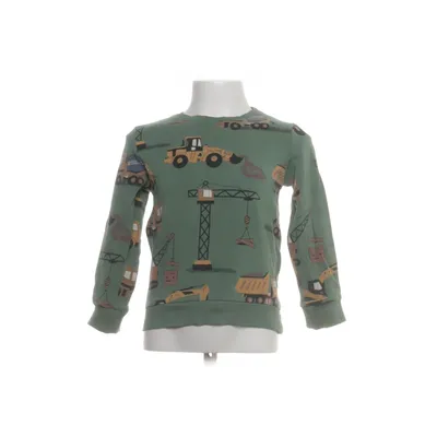 Collegetröja (Grön, Flerfärgad) från Lindex Kids Bomull, Elastan