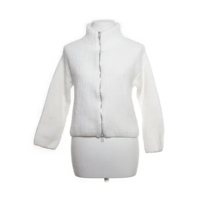 Cardigan (White) from Vailent Elastane, Wool, Recycled polyester