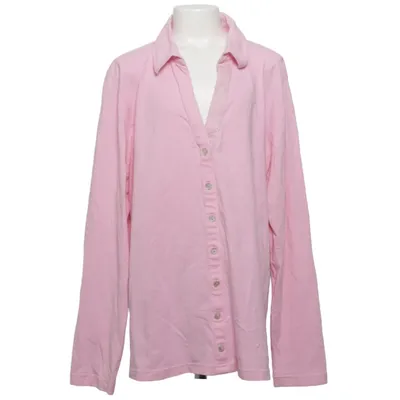 Cardigan (Rose) de Just White Coton, Élasthane