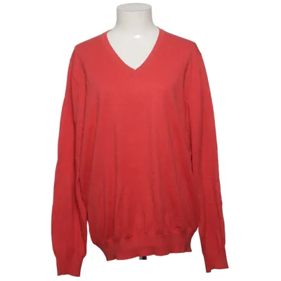Pull-over (Rouge) de Massimo Dutti Cachemire, Coton