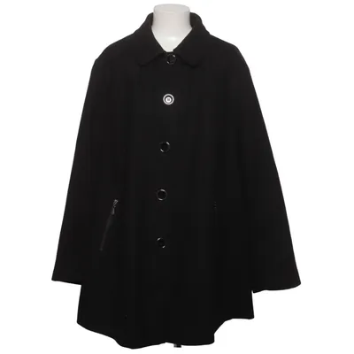 Manteau (Noir) de Evans Acrylique, Polyamide, Polyester, Soie, Viscose, Laine