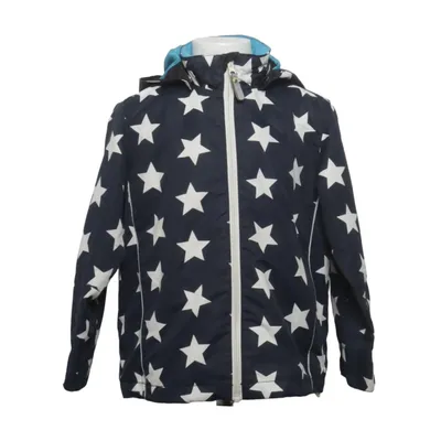 Rain jacket (Blue, White) from Out Wear by Lindex Polyester