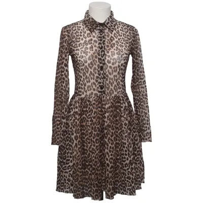 Dress (Brown, Black) from Ganni Polyamide