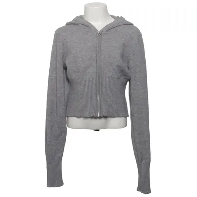 Hoodie (Gray) from Gina Tricot Polyester, Viscose