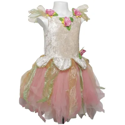 Maskeradkläder (Rosa, Grön, Vit, Flerfärgad) från Fairy Dust Polyamid, Polyester