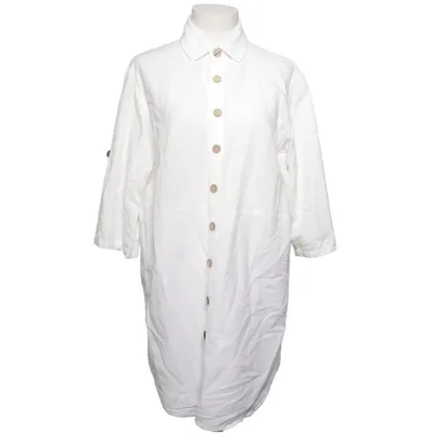 Robe chemise (Blanc) de Marc Lauge Viscose