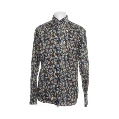 Shirt (Zwart, Meerkleurig) van Eton Katoen