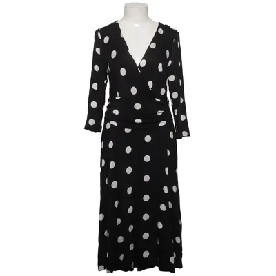 Wrap dress (Black, White) from Jessica Frej Viscose