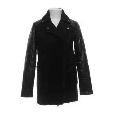 Manteau (Noir) de Mavi Polyester, Laine