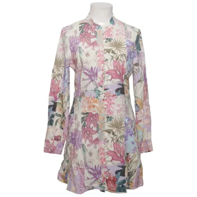 Shirt dress (Multicolored) from Zara Linen, Viscose