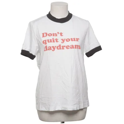 T-shirt (Lova Do Not Quit) fra Nudie Jeans Bomuld, Lyocell