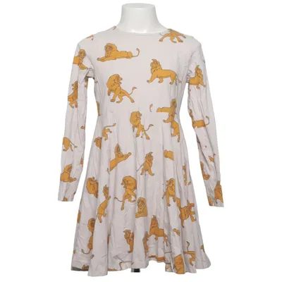 Klänning (Beige, Brun) från Disney x Polarn O. Pyret Elastan, Ekologisk bomull