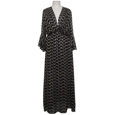 Robe longue (Noir, Argent, Multicolore) de Axara Polyester