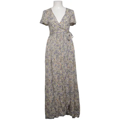 Wrap dress (Blue, Multicolored) from Patrons of Peace Viscose