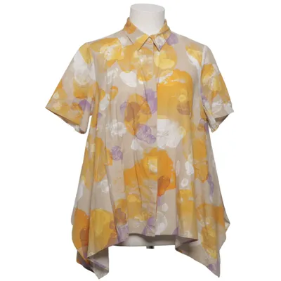 Korte mouwen shirt (Beige, Geel, Lila, Wit) van COS Katoen, Elastaan