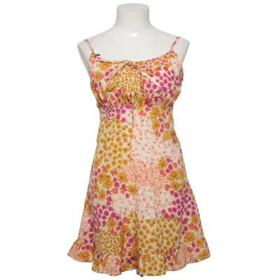 Jurk (Geel, Roze, Meerkleurig) van Wednesday's Girl Polyester