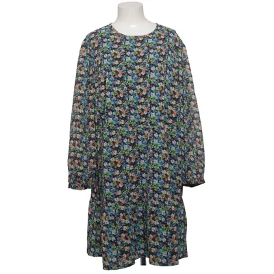 Jurk (Blauw, Meerkleurig) van Wednesday's Girl Polyester