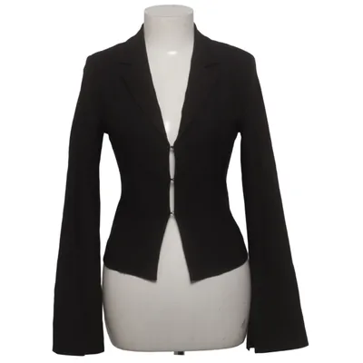 Blazer (Zwart) van Gina Tricot Elastaan, Polyamide, Viscose